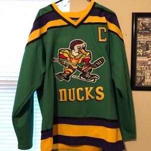Charlie Conway Mighty Ducks Jersey - size 48 L